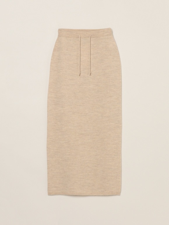 Wool cashmere skirt