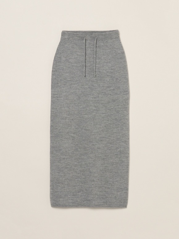 Wool cashmere skirt