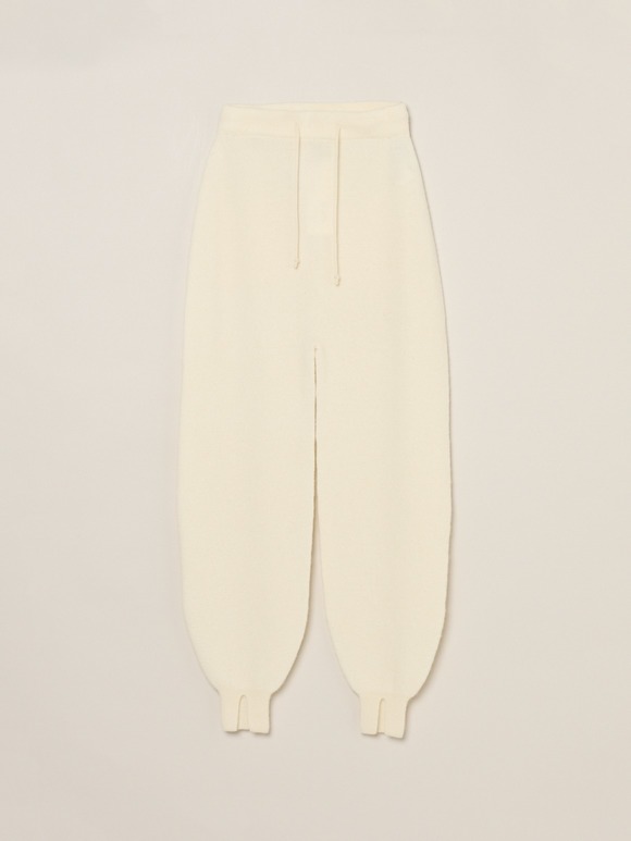 Wool cashmere pants