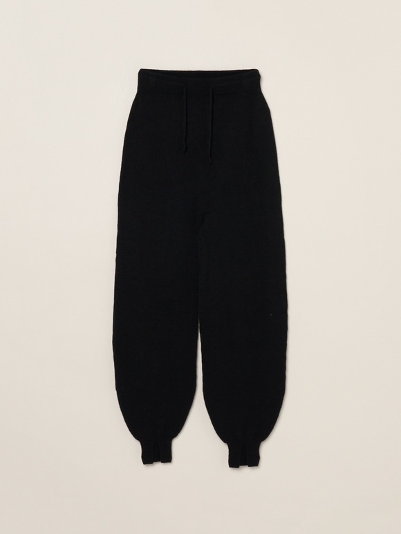 Wool cashmere pants