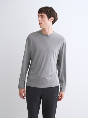 Men's nasia interlock l/s t-shirt 詳細画像