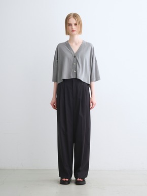 Nasia interlock cardigan 詳細画像