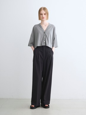 Nasia interlock cardigan 詳細画像