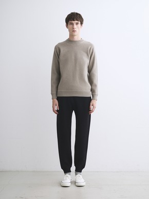 Men's dual layerd sweat crewneck 詳細画像