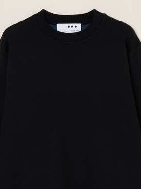 Men's dual layerd sweat crewneck 詳細画像