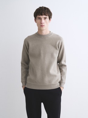 Men's dual layerd sweat crewneck 詳細画像
