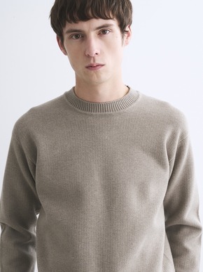 Men's dual layerd sweat crewneck 詳細画像
