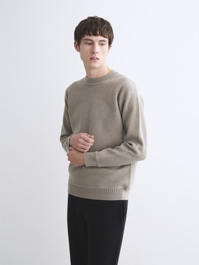 Men's dual layerd sweat crewneck 詳細画像