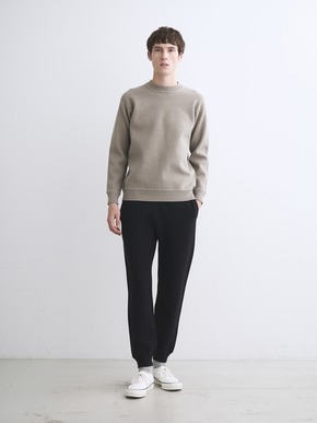 Men's dual layerd sweat crewneck 詳細画像
