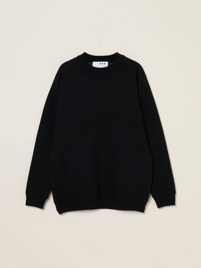 Men's dual layerd sweat crewneck 詳細画像