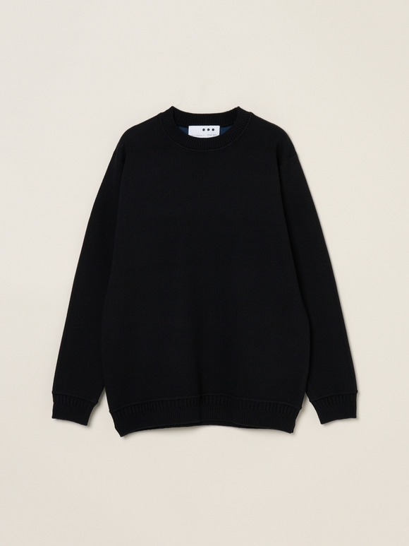 Men's dual layerd sweat crewneck