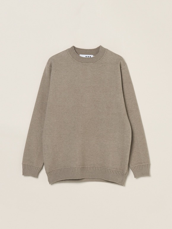 Men's dual layerd sweat crewneck