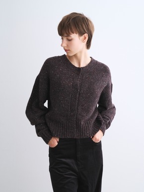 Vintage melange cardigan 詳細画像
