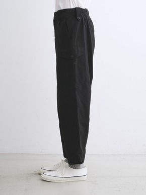 Men's cotton silk trousers 詳細画像