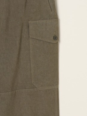 Men's cotton silk trousers 詳細画像