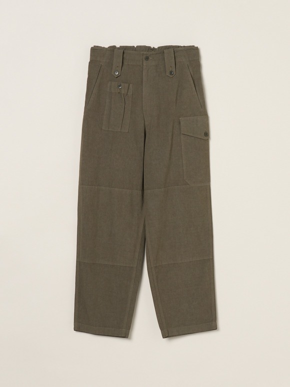 Men's cotton silk trousers
