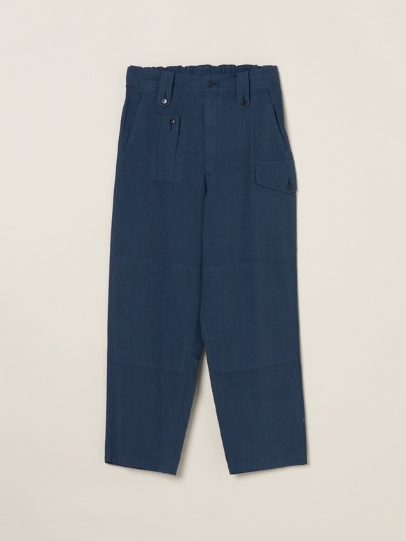 Men's cotton silk trousers