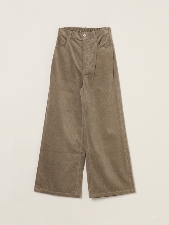Bulky corduloy pants