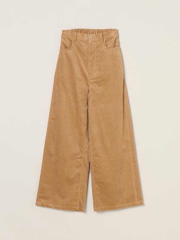 Bulky corduloy pants