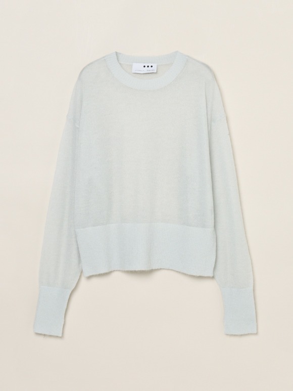 Super kid mohair mix top