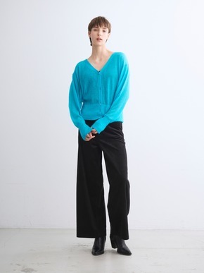 Super kid mohair mix cardigan 詳細画像