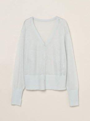 Super kid mohair mix cardigan 詳細画像