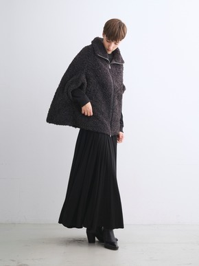 【Everly】Poodle boa cape 詳細画像