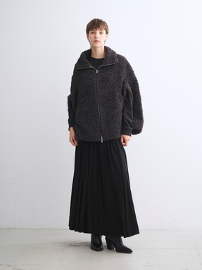【Everly】Poodle boa cape 詳細画像