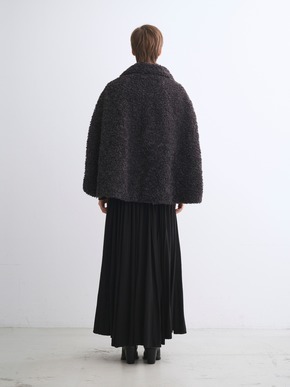 【Everly】Poodle boa cape 詳細画像