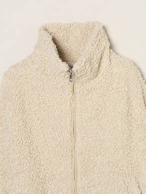 【Everly】Poodle boa cape 詳細画像