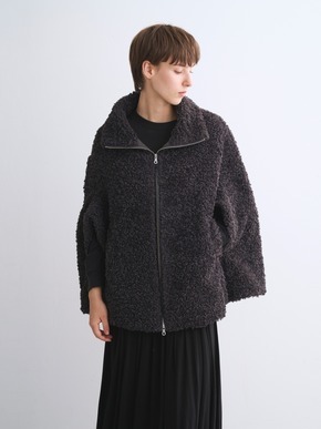 【Everly】Poodle boa cape 詳細画像