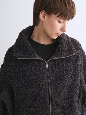 【Everly】Poodle boa cape 詳細画像