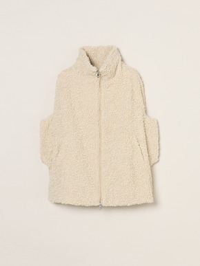 【Everly】Poodle boa cape 詳細画像