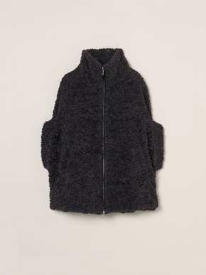 【Everly】Poodle boa cape 詳細画像