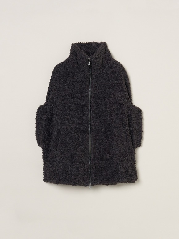 【Everly】Poodle boa cape