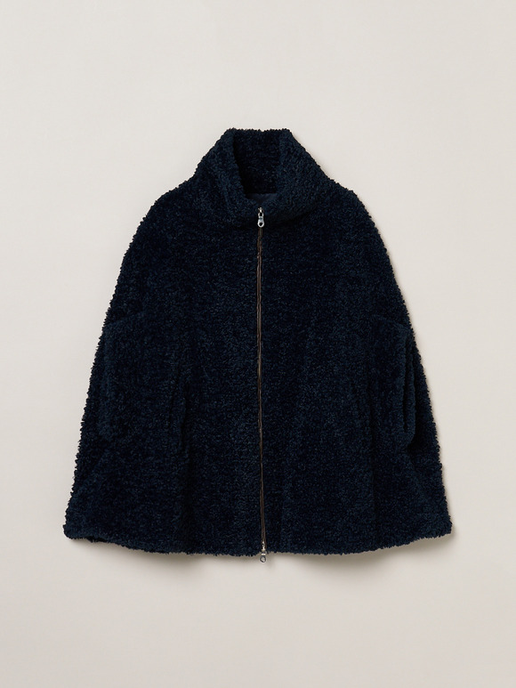 【Everly】Poodle boa cape