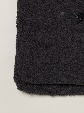 【Aubrey】Poodle boa duffle coat 詳細画像