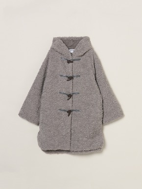 【Aubrey】Poodle boa duffle coat 詳細画像