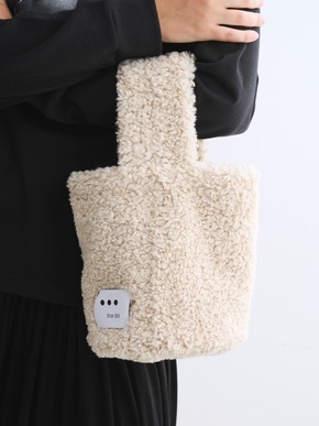 【Fifi mini】Poodle boa bucket bag mini 詳細画像