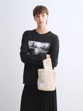 【Fifi mini】Poodle boa bucket bag mini 詳細画像