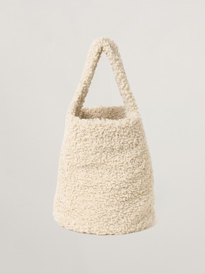 【Fifi】Poodle boa bucket bag 詳細画像