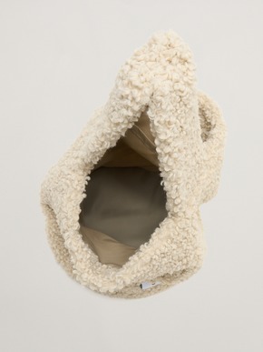 【Fifi】Poodle boa bucket bag 詳細画像