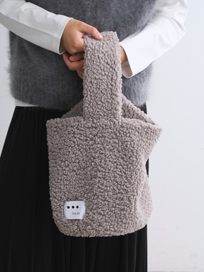 【Fifi】Poodle boa bucket bag 詳細画像