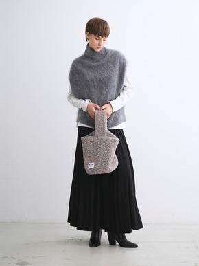 【Fifi】Poodle boa bucket bag 詳細画像