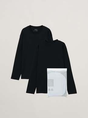 2pack tee crew tee/mock neck tee 詳細画像