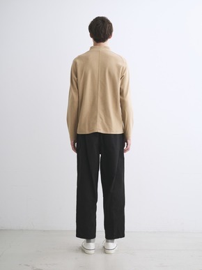 Men's compact pile half zip l/sT 詳細画像