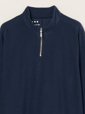 Men's compact pile half zip l/sT 詳細画像