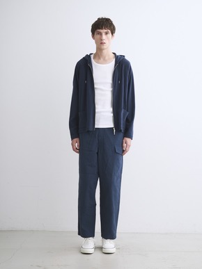 Men's compact pile parka 詳細画像