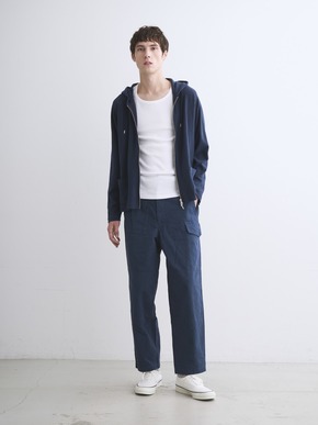 Men's compact pile parka 詳細画像