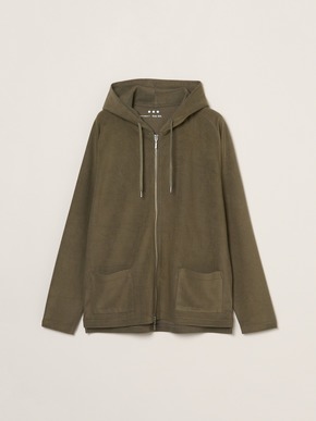Men's compact pile parka 詳細画像